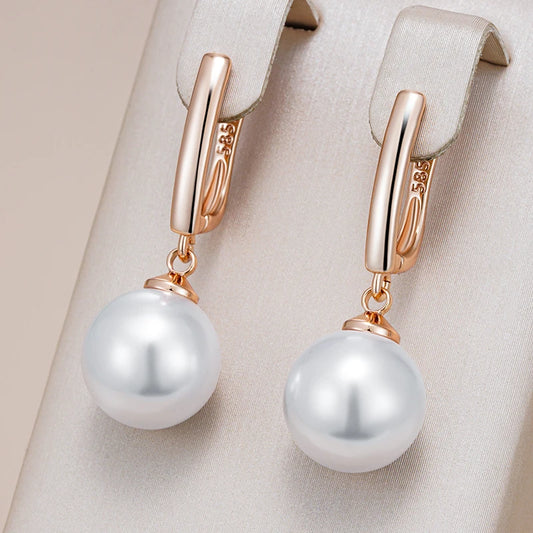 Classic Pearl Drop Earrings