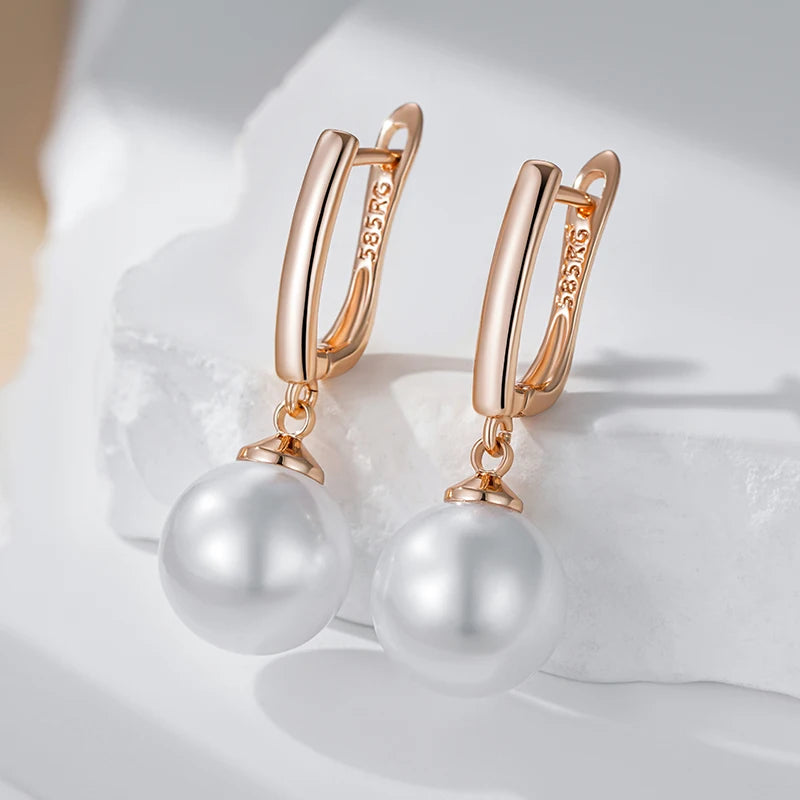 Classic Pearl Drop Earrings