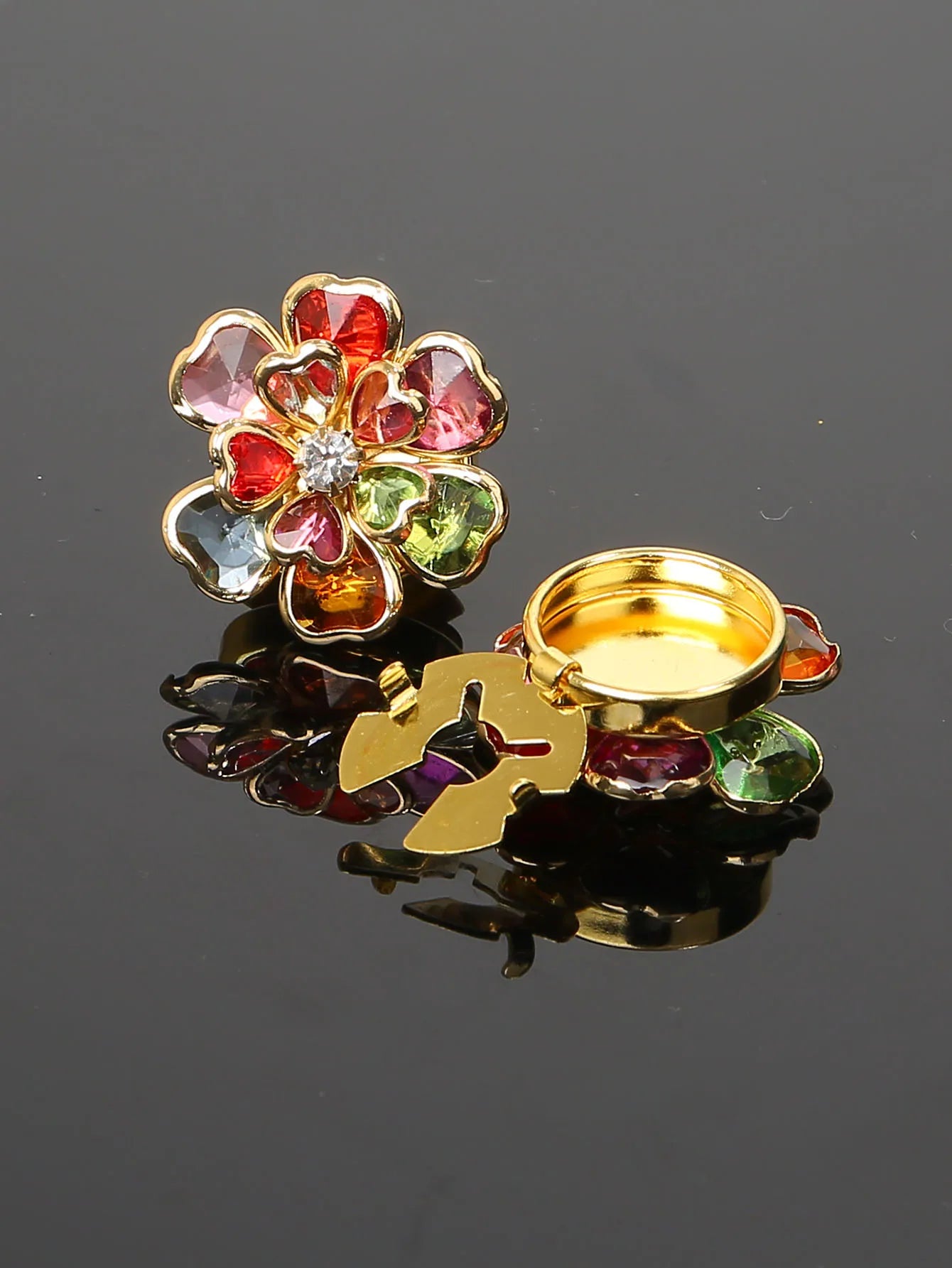 Crystal Button Covers – Set of 2