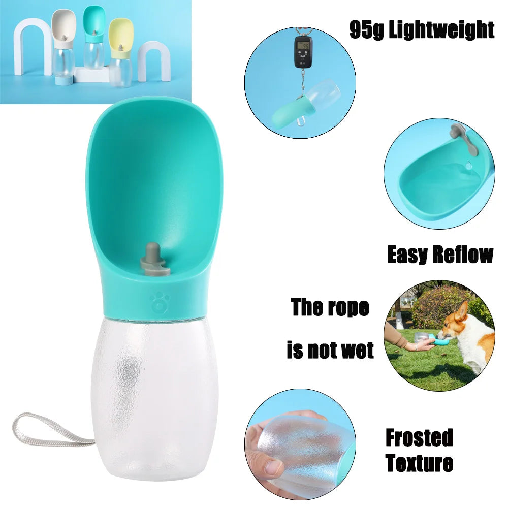 Portable 300 ml Pet Water Bottle