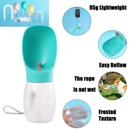 Portable 300 ml Pet Water Bottle