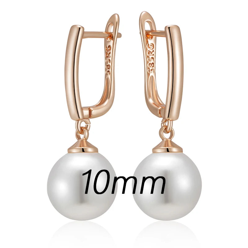 Classic Pearl Drop Earrings