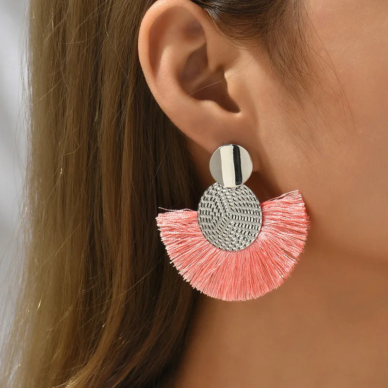 Bohemian Fringe Tassel Earrings