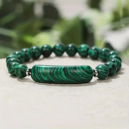 Natural Stone Beaded Bracelet