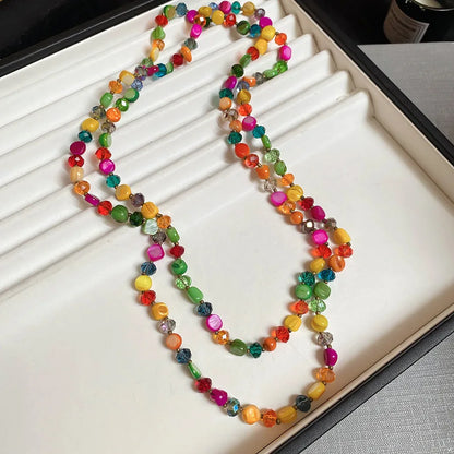Bohemian Shell Layered Necklace