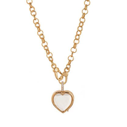 Floating Locket Necklace & Charms