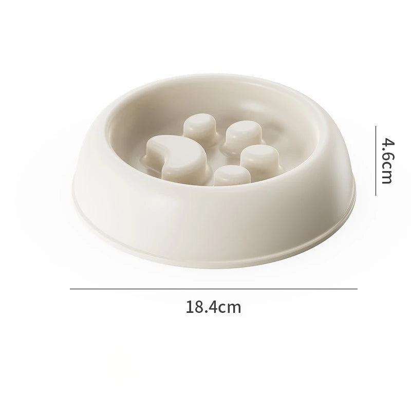 Dual-Use Slow Feeder Bowl for Dogs & Cats