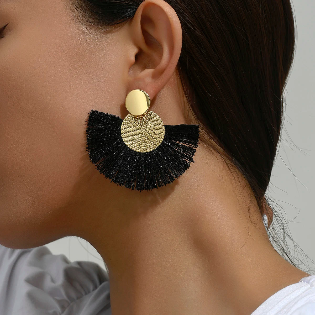 Bohemian Fringe Tassel Earrings