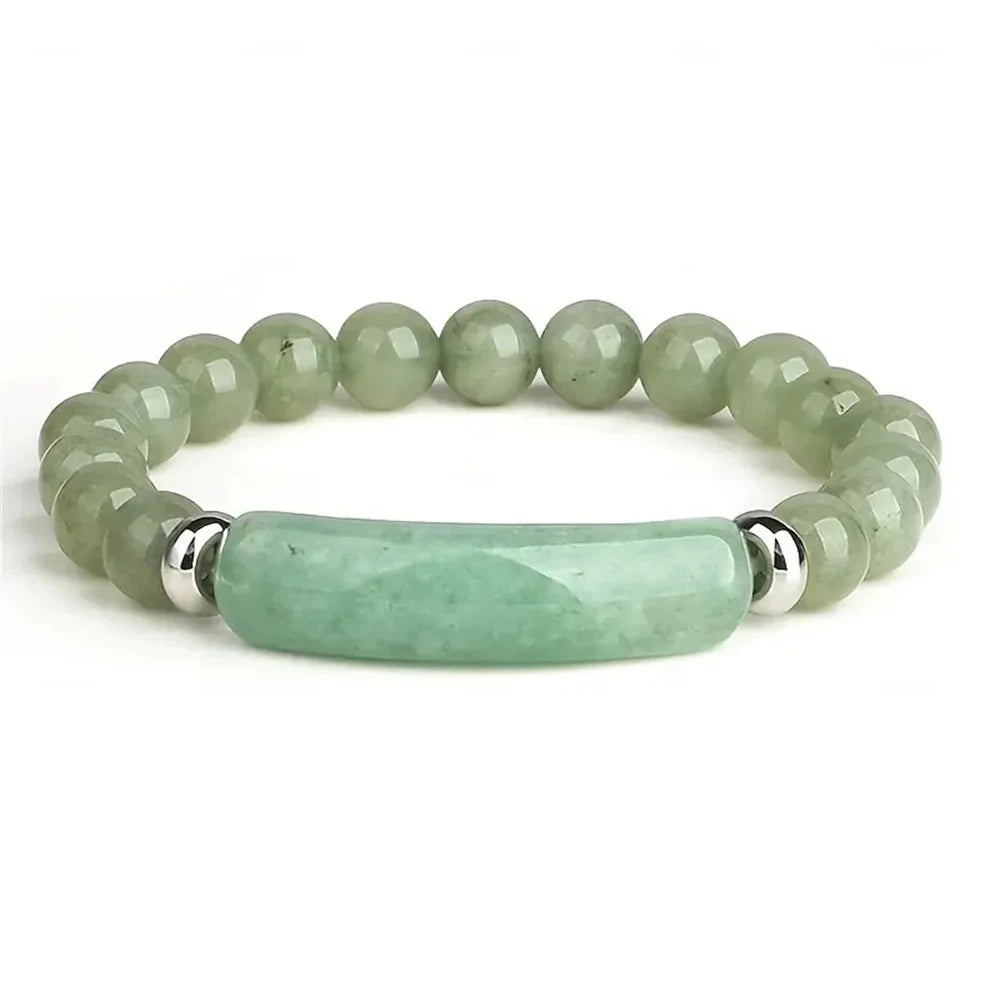 Natural Stone Beaded Bracelet