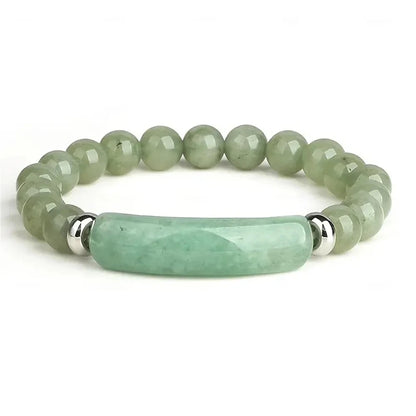 Natural Stone Beaded Bracelet