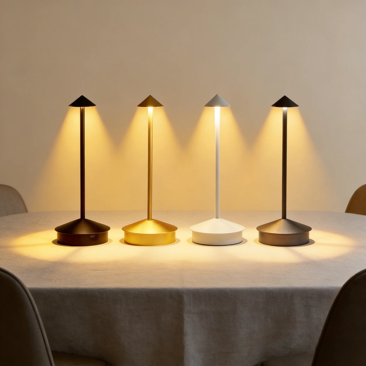 Cordless Ambient Touch Rechargeable Table Lamp