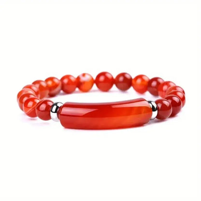 Natural Stone Beaded Bracelet