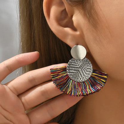 Bohemian Fringe Tassel Earrings