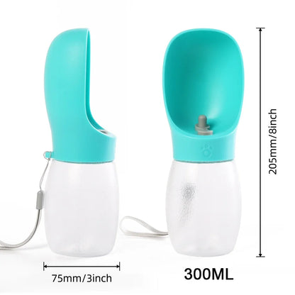 Portable 300 ml Pet Water Bottle