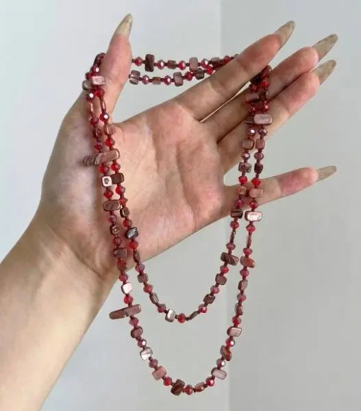 Mosaic Stone Layered Necklace