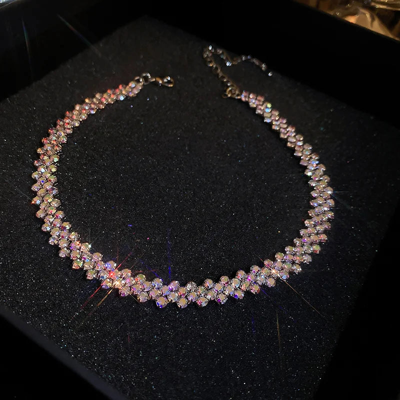 Crystal Riviera Choker Necklace