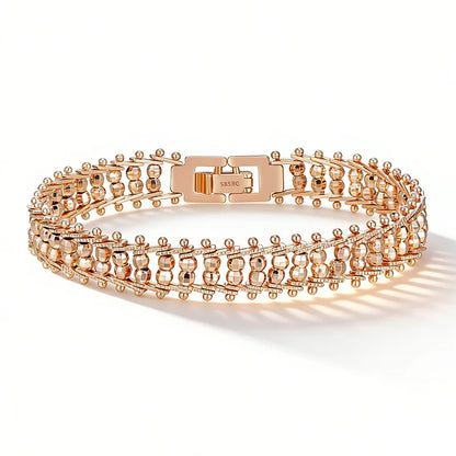 Aurora Rose Gold Link Bracelet