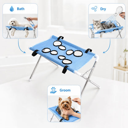 Compact Pet Bathing & Grooming Stand