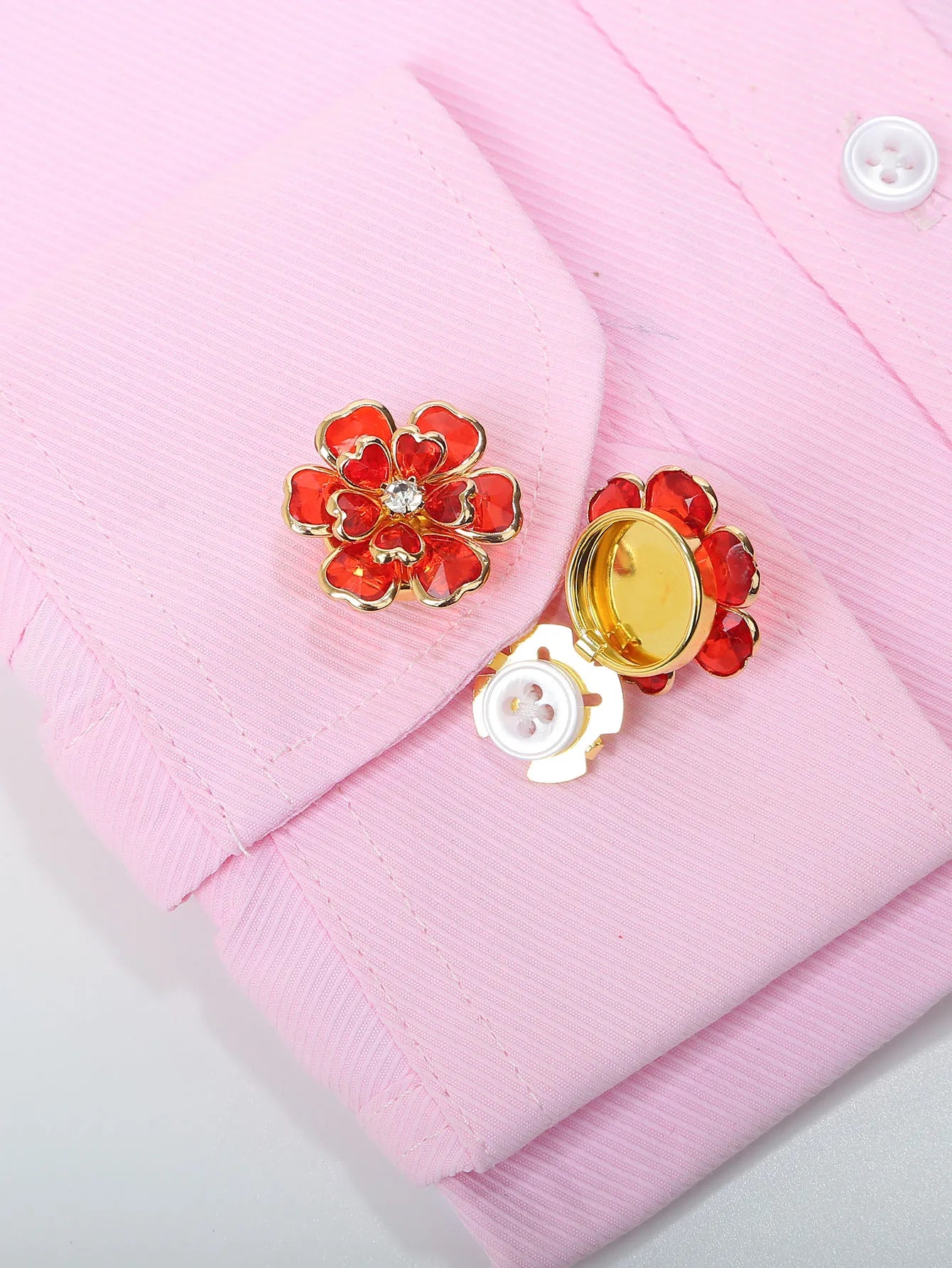 Crystal Button Covers – Set of 2