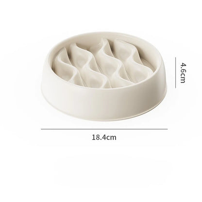 Dual-Use Slow Feeder Bowl for Dogs & Cats