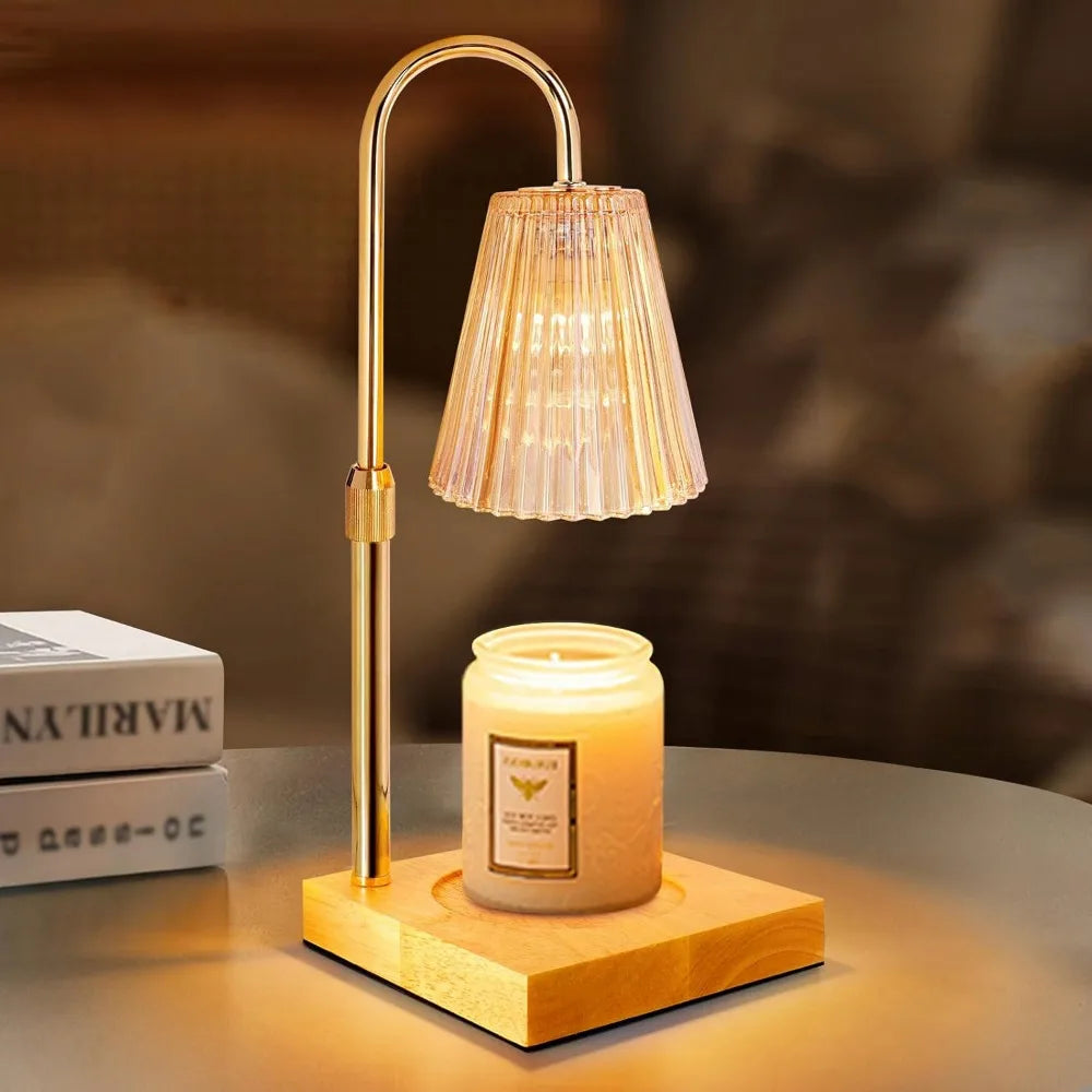 Luméa Adjustable Candle Warmer Lamp with Timer