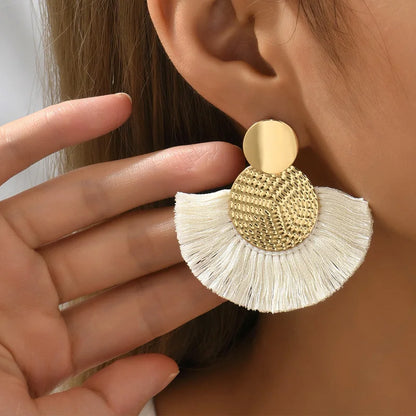 Bohemian Fringe Tassel Earrings