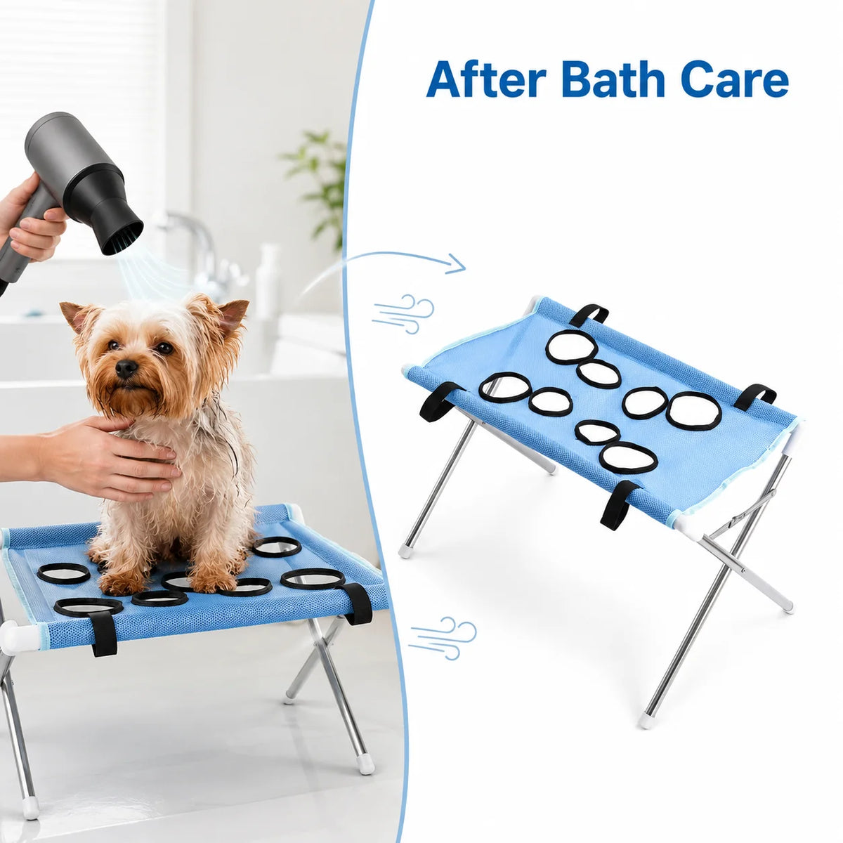 Compact Pet Bathing & Grooming Stand