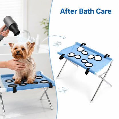 Compact Pet Bathing & Grooming Stand