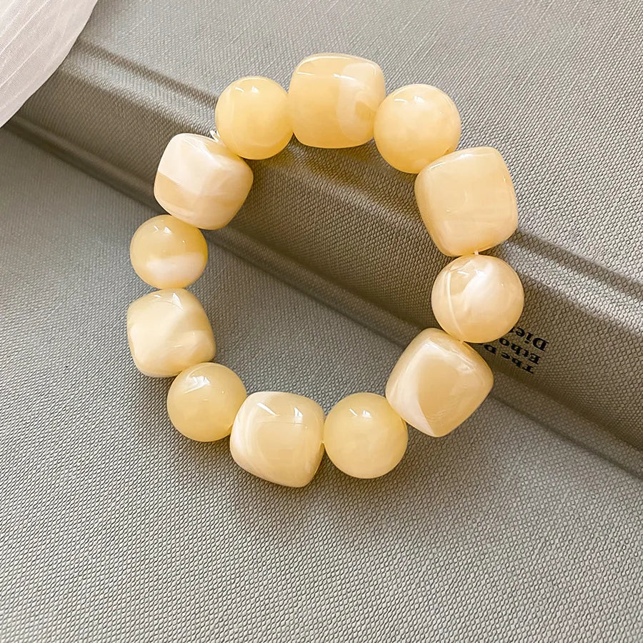 Sculptural Beaded Bracelet