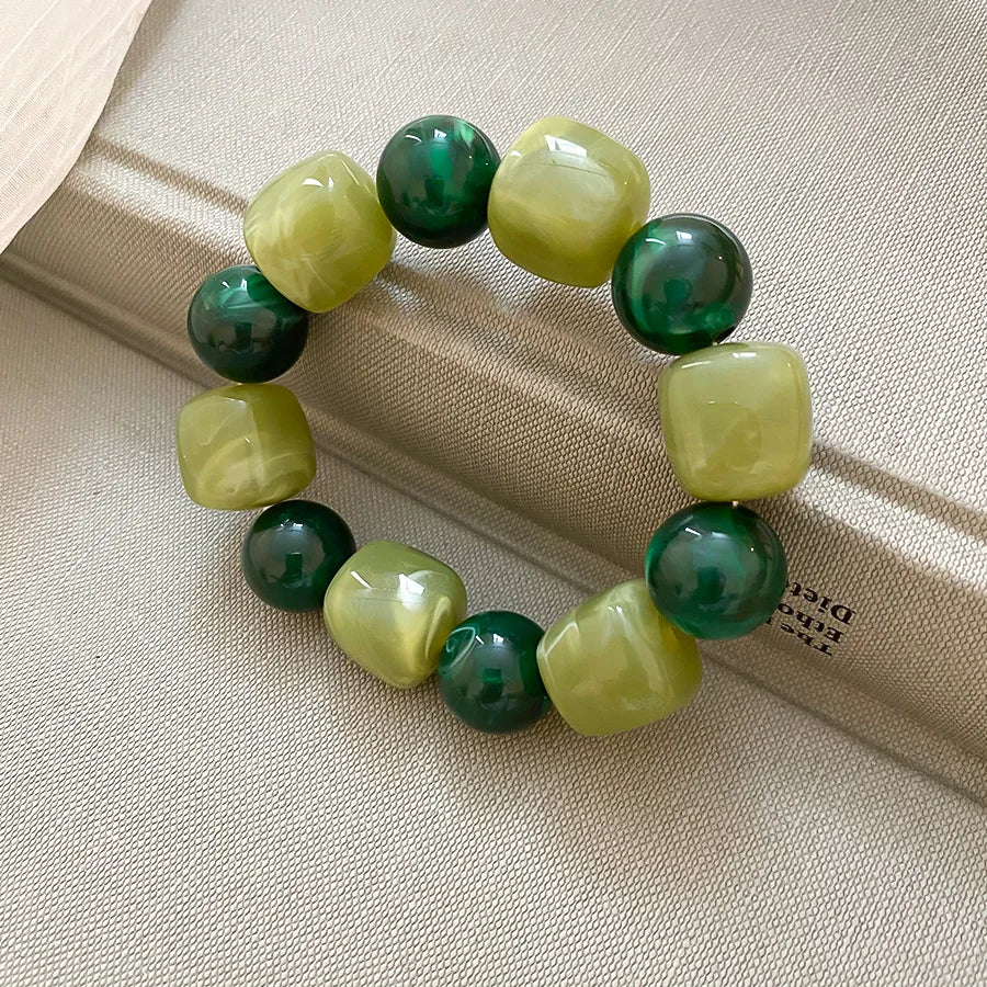 Sculptural Beaded Bracelet