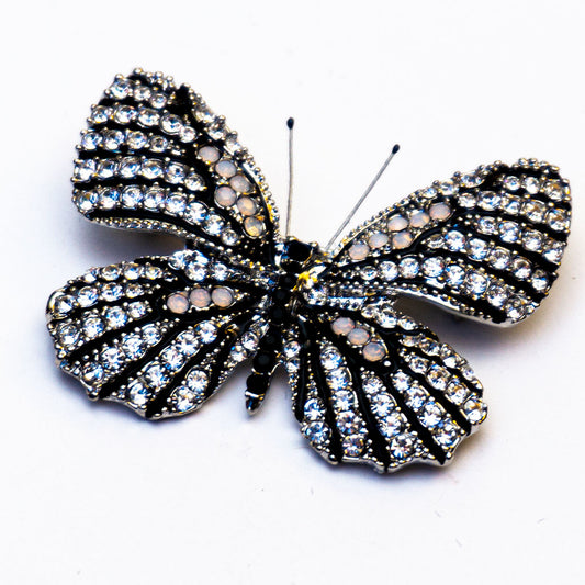 Sparkling Butterfly Brooch