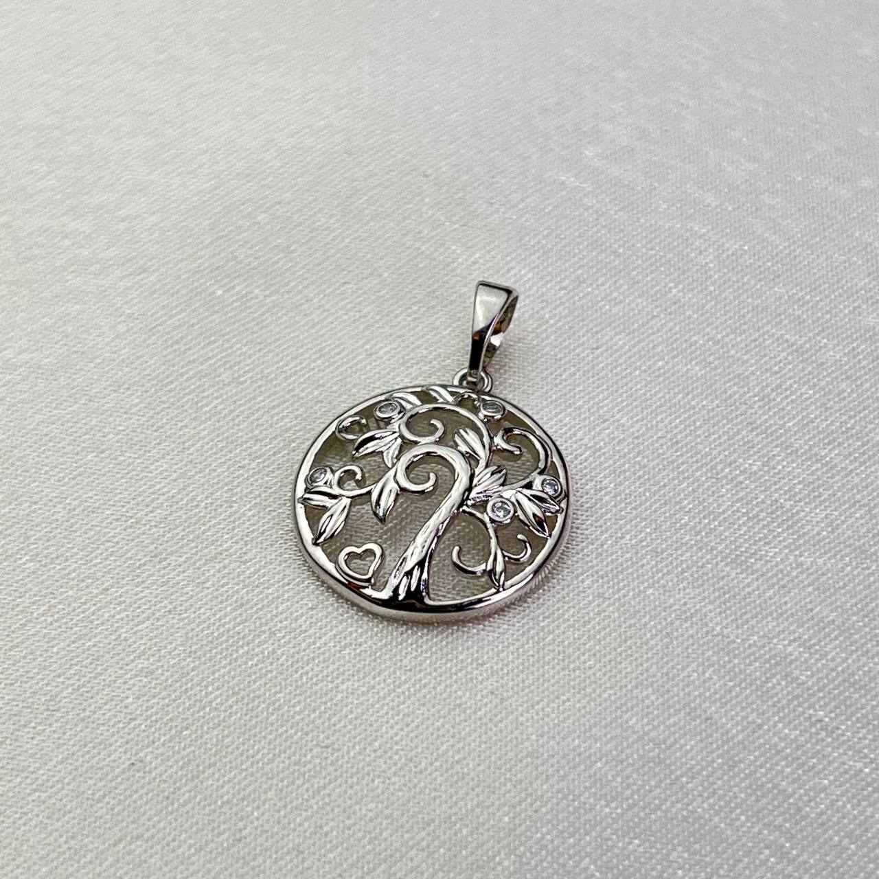 Tree of Life IV Silver-Plated Pendant jewelry for woman beautiquepoint.com