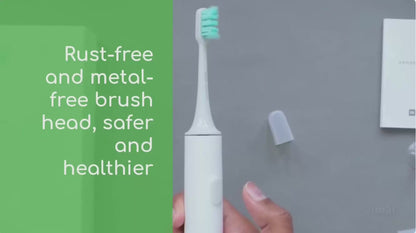 Smart Vibration Soft Bristle Rechargeable Toothbrush